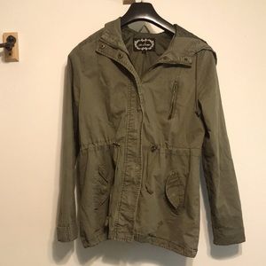 Olive green jacket
